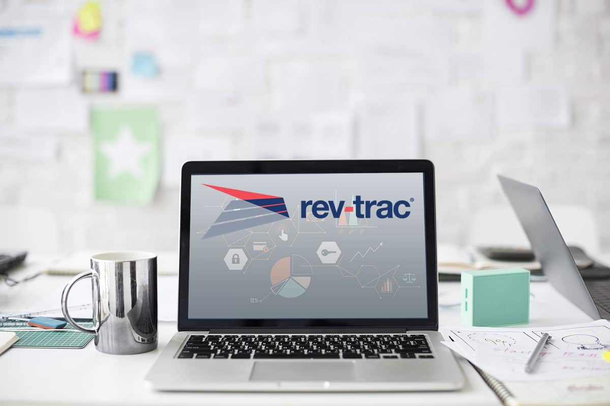 Rev-Trac video demonstration on laptop